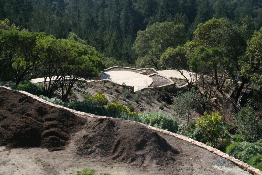 hardscape landscaping project recently completed by Masonry by Conrad